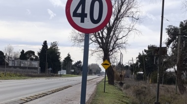 El Municipio culminó con los trabajos en materia de seguridad vial sobre la avenida Emiliozzi