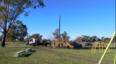 El Municipio incorpora iluminación LED en el Parque Sur y en el barrio Los Robles