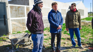 En marcha la obra de pavimentación con hormigón en el barrio Pickelado