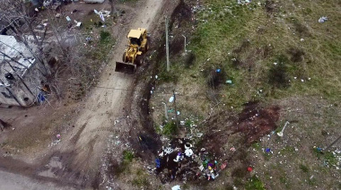 Mantenimiento y limpieza de micro basurales en los barrios Isaura, Matadero y Cuarteles