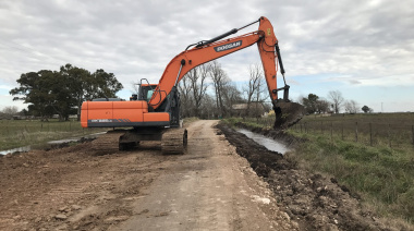 El Municipio trabaja en el mejoramiento de los caminos rurales