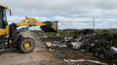 El Municipio continúa con la limpieza y erradicación de micro basurales
