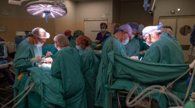 El Garrahan separó a siamesas gemelas que estaban unidas por el abdomen