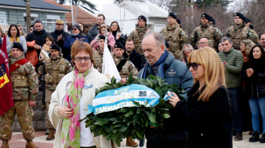 Olavarría rindió su merecido homenaje al Padre de la Patria