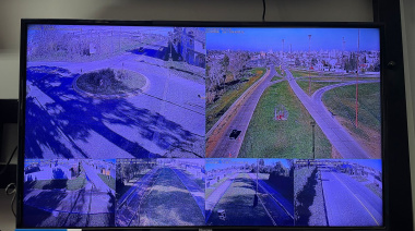 El Municipio sumó cámaras de seguridad en Loma Negra y en el puente “Hermanos Emiliozzi”