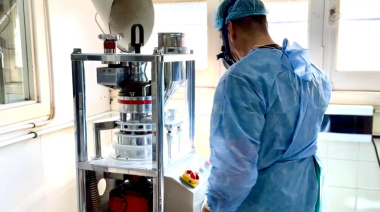 El Hospital Municipal “Doctor Héctor Cura” vuelve a producir medicamentos comprimidos