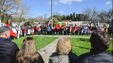 El intendente Wesner encabezó el acto por el “Día del Inmigrante”