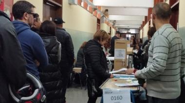 A una hora del cierre de la elección, ya votó casi el 55% del padrón en Olavarría