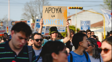 Wesner se sumó a la Marcha Federal Universitaria