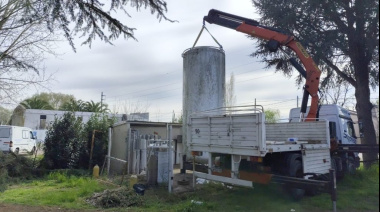 Corte de tránsito en la zona del Hospital Municipal