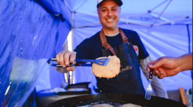 Una verdadera multitud disfrutó de la tercera edición de la Fiesta de la Torta Frita