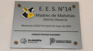 La Secundaria N° 14 ya lleva con orgullo el nombre “Madres de Malvinas”