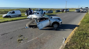 Tragedia en la ruta 11: un nene de 2 años murió tras un violento choque