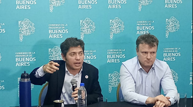 Kicillof: “Lo que está haciendo Milei con su política económica es criminal”