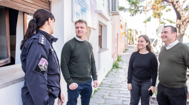 El intendente Maximiliano Wesner visitó la Comisaría De la Mujer y la Familia