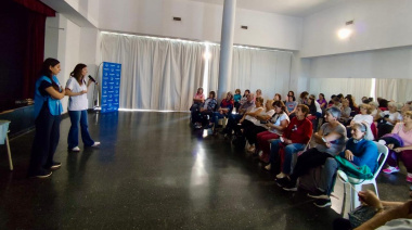 El Municipio realizó actividades de promoción de la salud mental para personas mayores