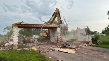 El Municipio retira el limitador de altura que se cobró la vida de muchos olavarrienses