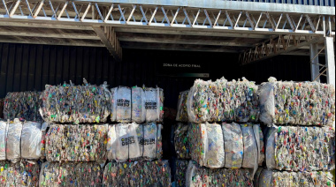 Más de 55 mil kilos de residuos reciclables fueron procesados en la planta local