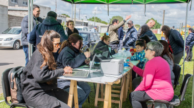 El Intendente Wesner participó de una nueva edición de Barrio por Barrio