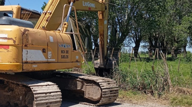 El Municipio avanza con las obras de hormigonado en avenida La Rioja y Pickelado