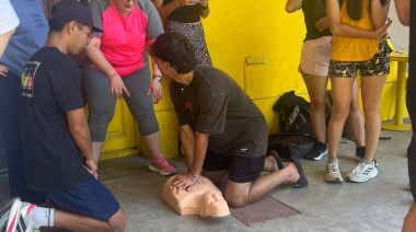 Comenzaron las jornadas de capacitación en RCP para personal de Colonias de Verano