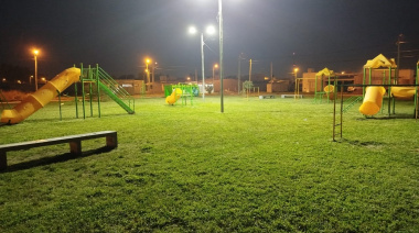 El Municipio continúa con la instalación de luminarias LED en distintos puntos del Partido