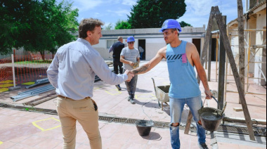 El Municipio licitó las obras para la Escuela Secundaria Nº 2 de Sierras Bayas
