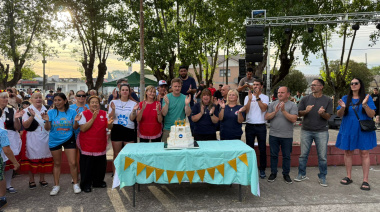 Masiva fiesta por el 122º aniversario de Loma Negra