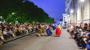 Se encendió la navidad en Olavarría