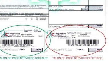 Coopelectric explicó los cambios en la facturación de la electricidad