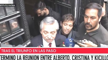 Alberto Fernández: "En la Argentina empieza otro tiempo"