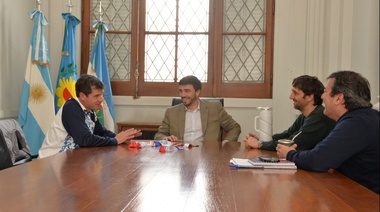 El intendente Galli mantuvo reuniones con deportistas olavarrienses durante la semana
