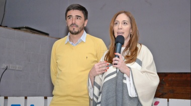 Vidal en Olavarría: “Hay familias que no llegan a fin de mes”