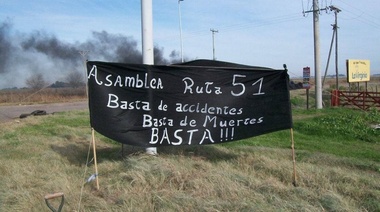 Asamblea por la Ruta 51 advierte sobre el deterioro de la calzada y en alerta por la cantidad de accidentes