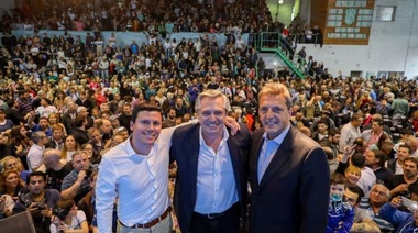 Alberto Fernández: “Necesitamos que Federico Aguilera sea el intendente de Olavarría”