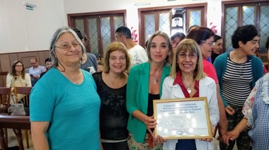 Declararon ciudadana ilustre de Olavarría a Rosita Muia