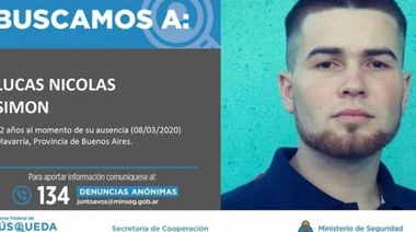 Una semana de la desaparición de Lucas Simón: Intensa búsqueda y marcha por las calles de Olavarría