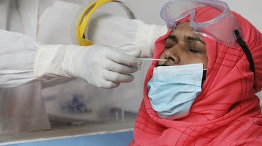 Día récord: 5.344 nuevos contagios y 117 muertos por coronavirus