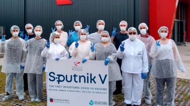Argentina ya fabricó un millón de vacunas Sputnik-V