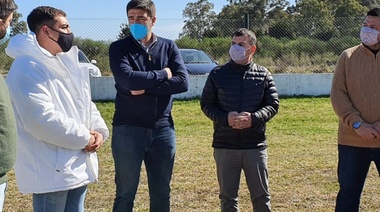 Ezequiel Galli y Diego Robbiani visitaron un frigorífico en Azul