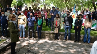 Se realizó el acto de homenaje por el 118º Aniversario de Loma Negra