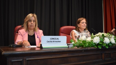 Se realizó la primera Sesión Ordinaria del Concejo Deliberante