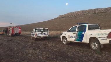 Conmoción en Barker: un hombre murió tras caer en parapente en un cerro