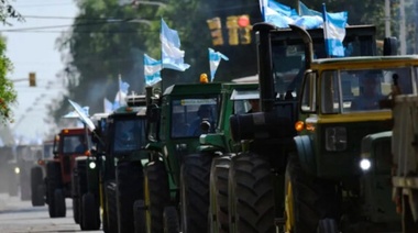 El campo protesta por la falta de gasoil con actos a la vera de las rutas