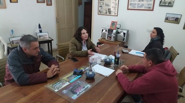 Belén Vergel y Sebastián Matrella continúan recorriendo instituciones deportivas