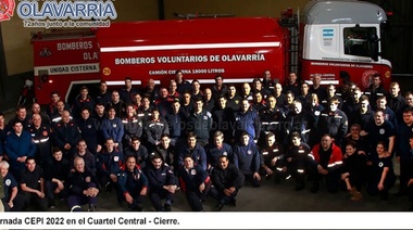 Se llevó a cabo una jornada de capacitación en el cuartel de Bomberos Voluntarios