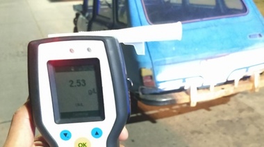 Operativos: dos conductores fueron sorprendidos con valores que multiplicaban el máximo de alcohol en sangre