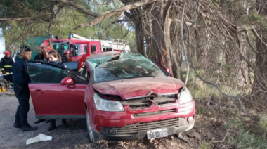 Dos olavarrienses perdieron la vida tras un despiste en ruta 51