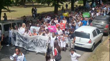 Tandil: Docentes se movilizaron en repudio de la violencia en las escuelas