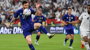 Argentina goleó a Emiratos Árabes y llega a Qatar afilada